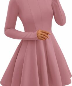 Pinky High Waist Pleated Dress RO41