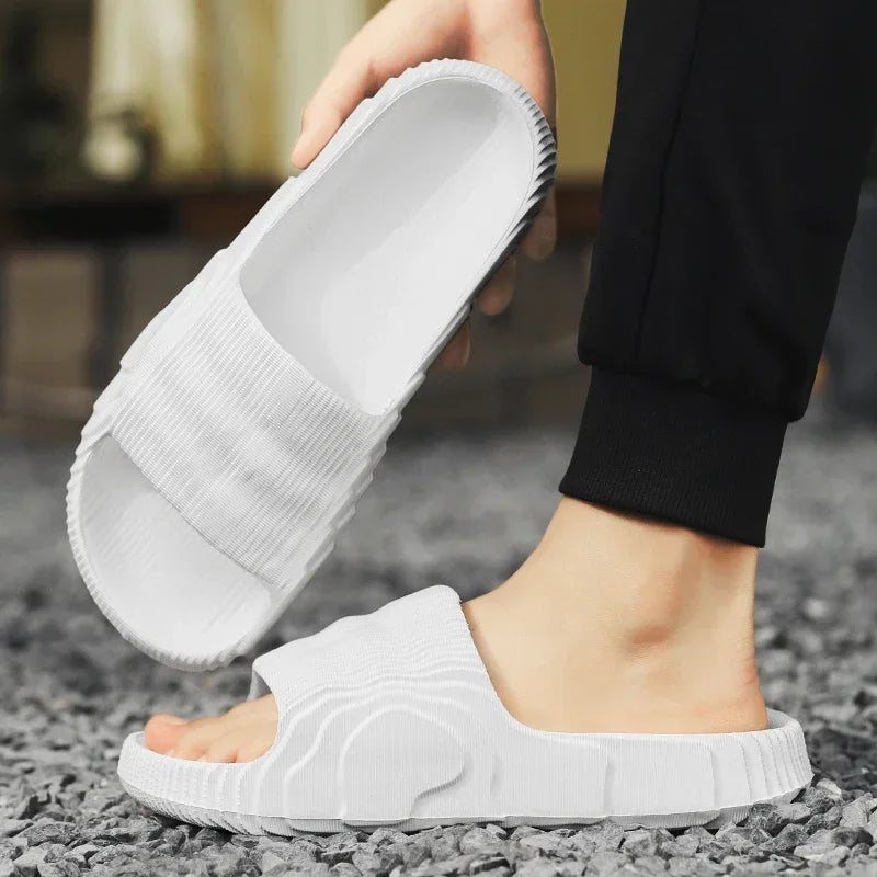 Platform Slides – Thick-Sole Cushion Sandals - Image 6