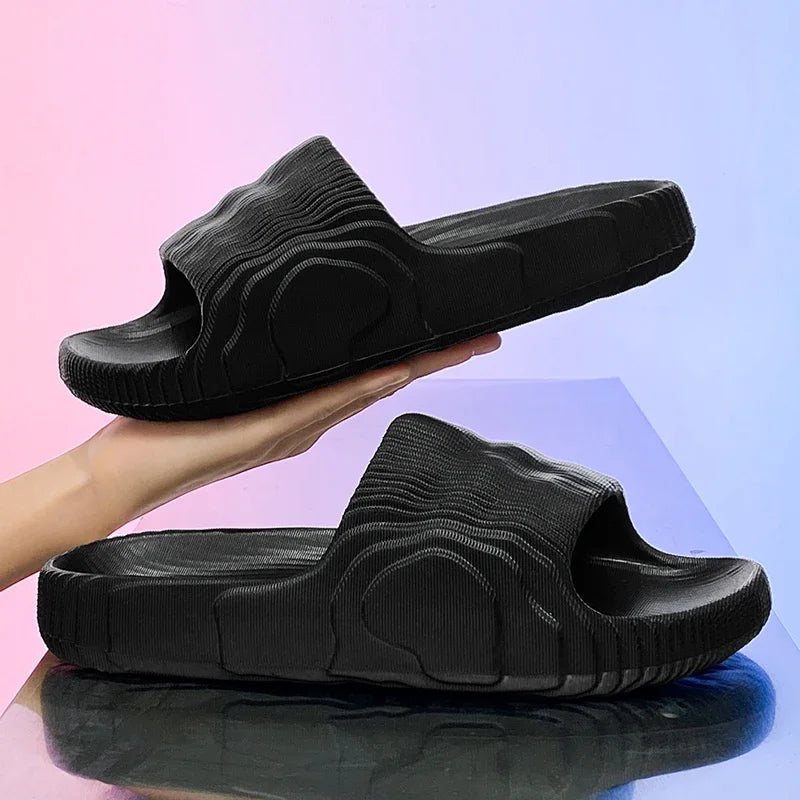 Platform Slides – Thick-Sole Cushion Sandals - Image 3