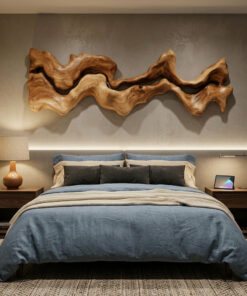 Organic Carved Wall Art Sculpture For Living Room