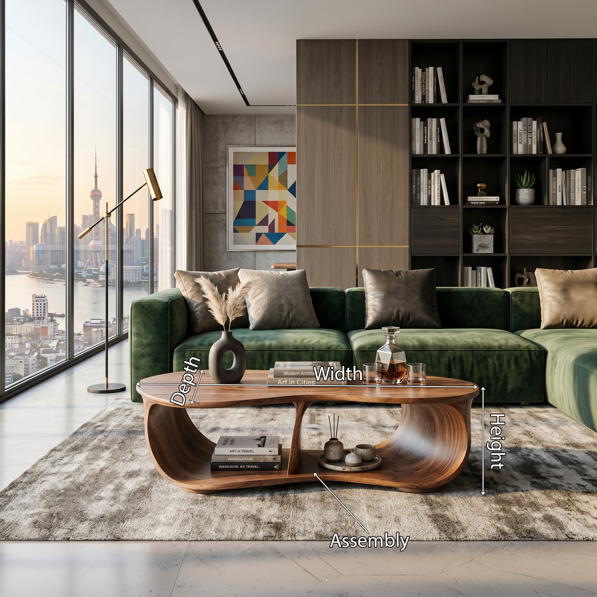 Handcrafted Solid Wood Table For Cozy Interiors - Image 8