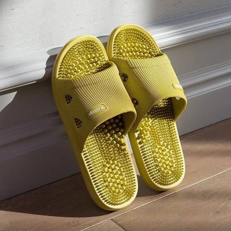 Acupressure Massage Slides – Textured Footbed Sandals - Image 3