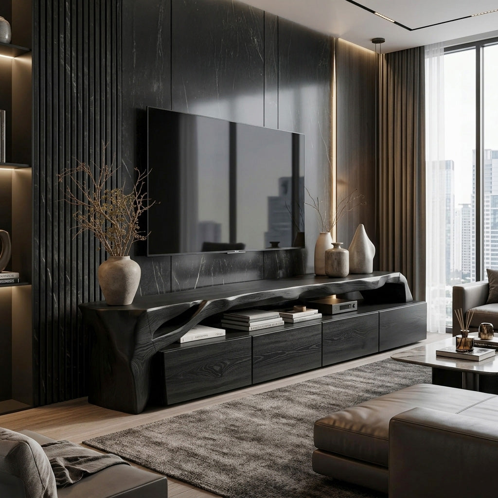 Modern TV Stand With Storage For Living Room - Image 3
