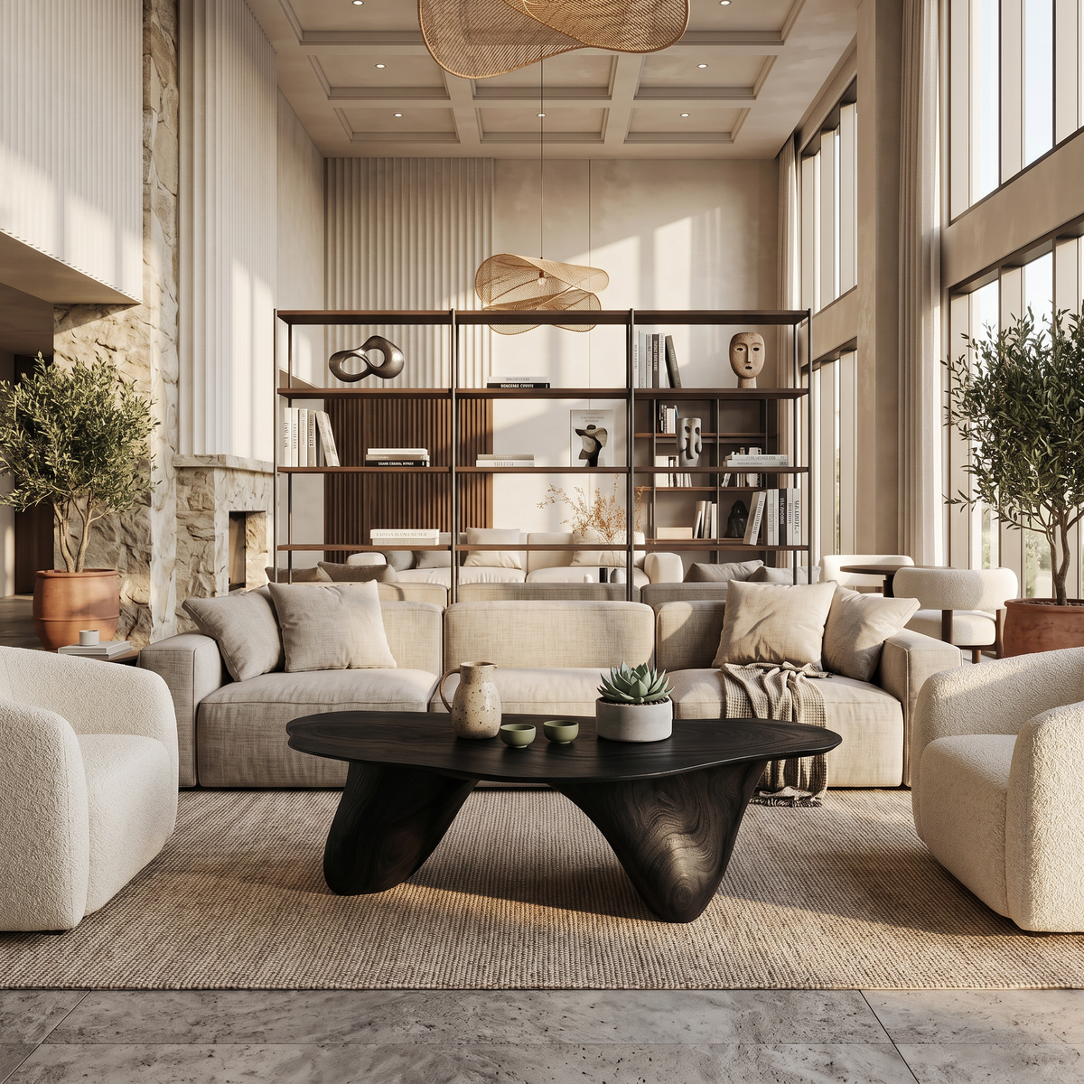 Handcrafted Low Table For Sophisticated Interiors - Image 4