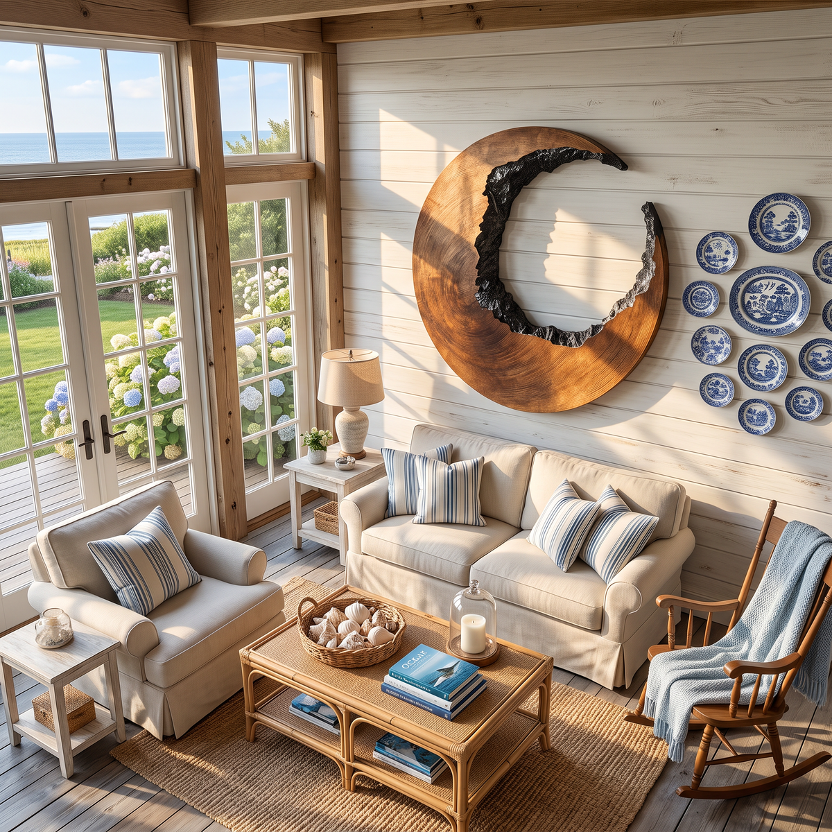 Mid Century 3D Wood Wall Art For Furniture Home Makeover - Image 3