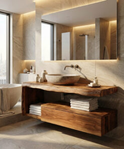 Modern Floating Bathroom Vanity For Spa