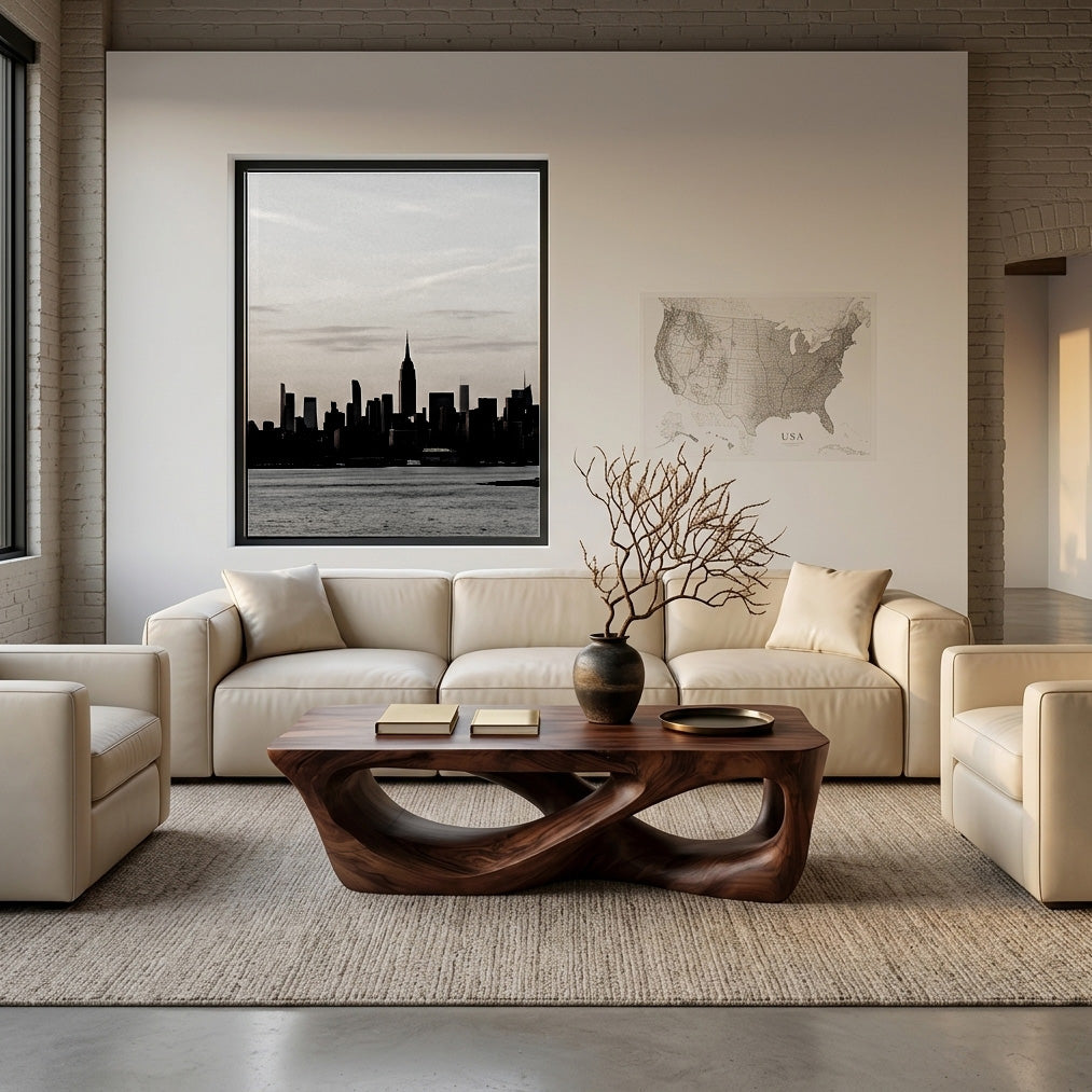 Minimal Coffee Table For Living Room Interiors - Image 4