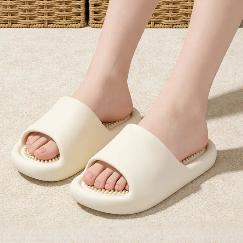 CushionCloud Slides – Thick Soft Sandals
