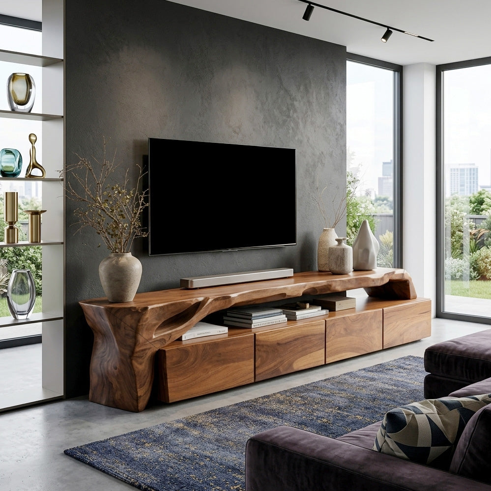 Modern TV Stand With Storage For Living Room - Image 5