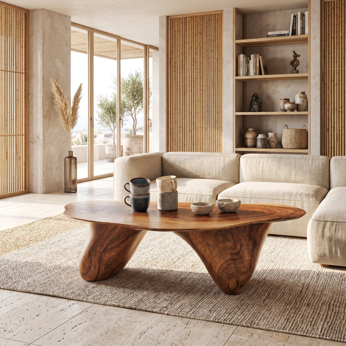 Handcrafted Low Table For Sophisticated Interiors - Image 6