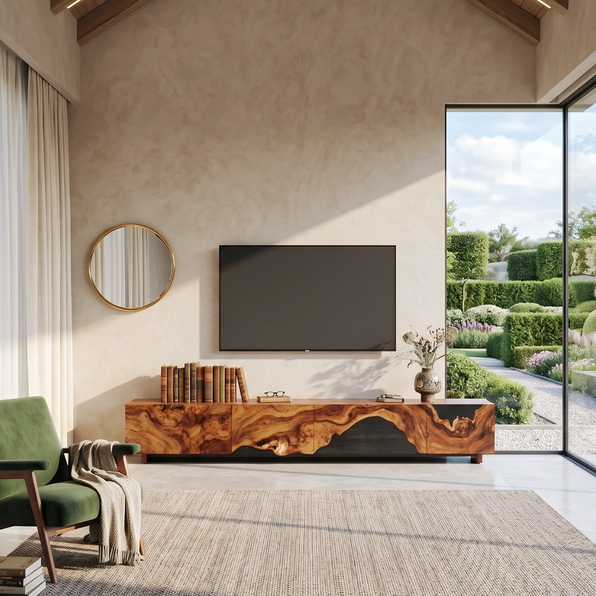 Mid Century TV Console For Stylish Living Room - Image 6