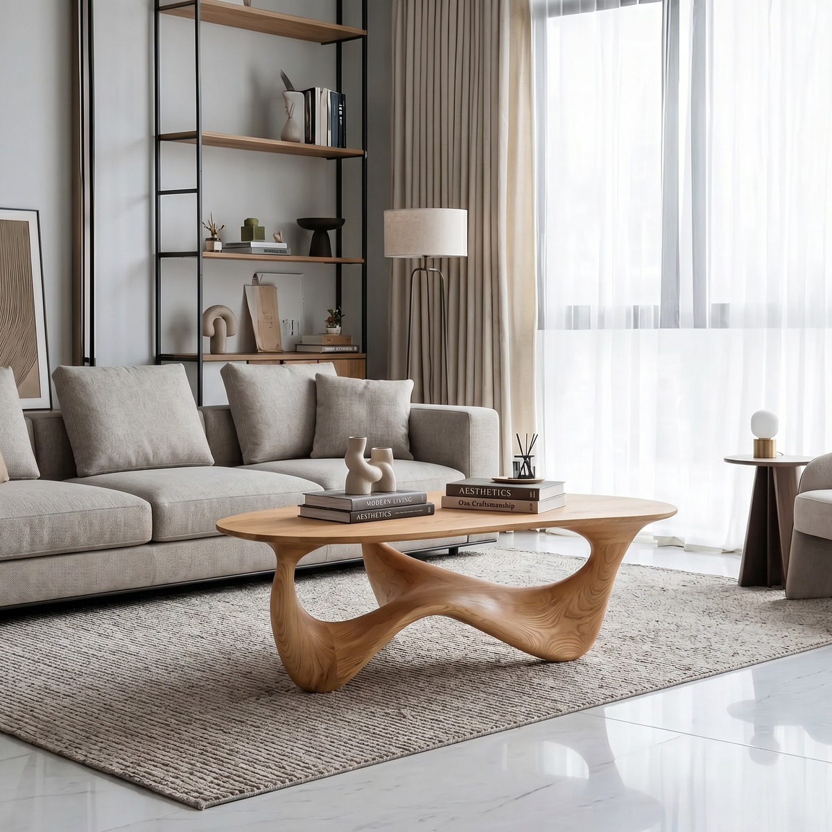 Rustic Wood Table For Natural Home Styling - Image 5