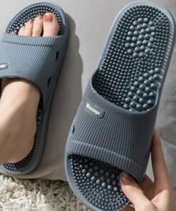 Acupressure Massage Slides – Textured Footbed Sandals
