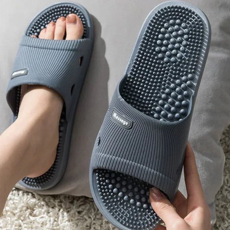 Acupressure Massage Slides – Textured Footbed Sandals