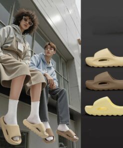 CloudComfort Slides – Soft Pillow Sandals