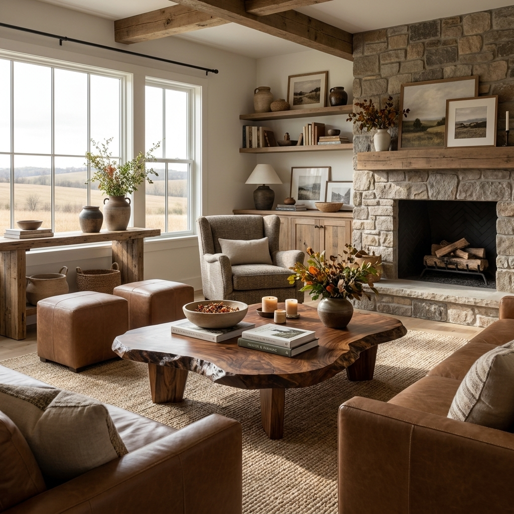 Live Edge Coffee Table For Statement Luxury Home - Image 3