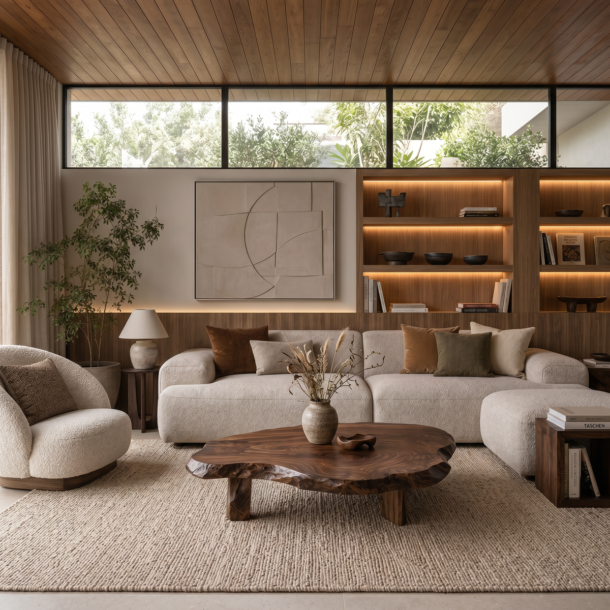 Live Edge Coffee Table For Statement Luxury Home - Image 2