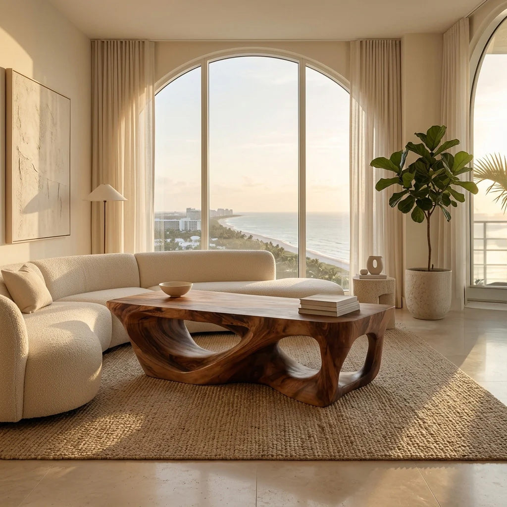 Minimal Coffee Table For Living Room Interiors - Image 8