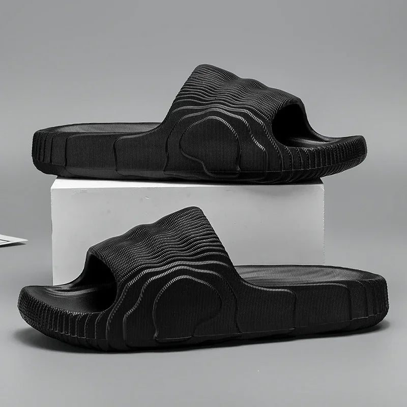 Platform Slides – Thick-Sole Cushion Sandals - Image 4
