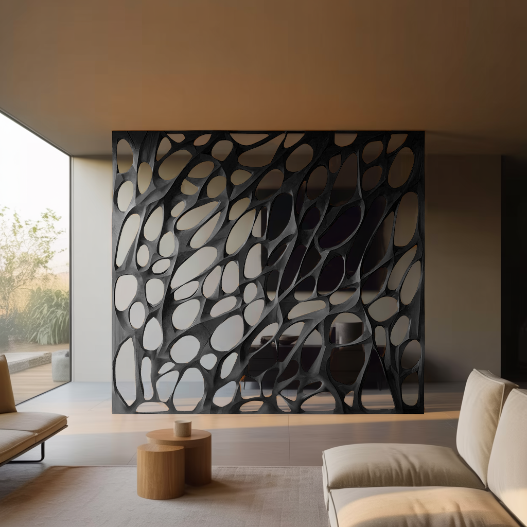 Modern Organic Room Divider For Open Space Decor - Image 4