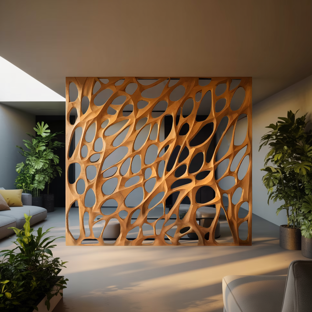 Modern Organic Room Divider For Open Space Decor - Image 6