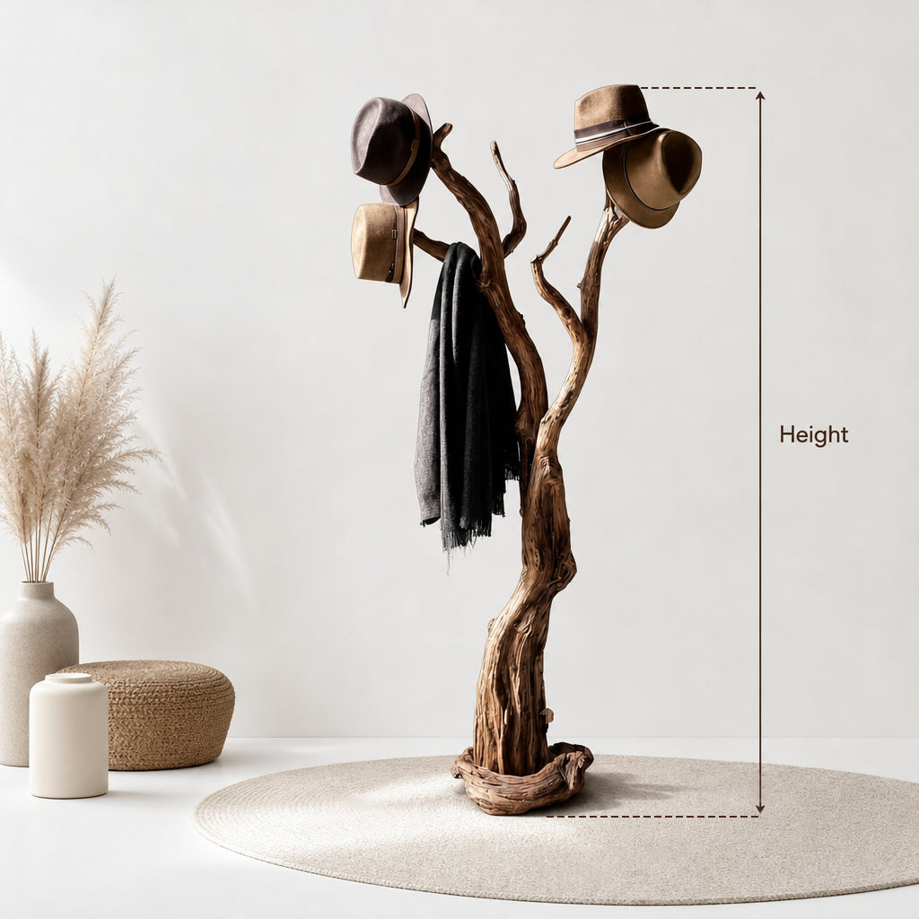Natural Driftwood Coat Rack - Image 2