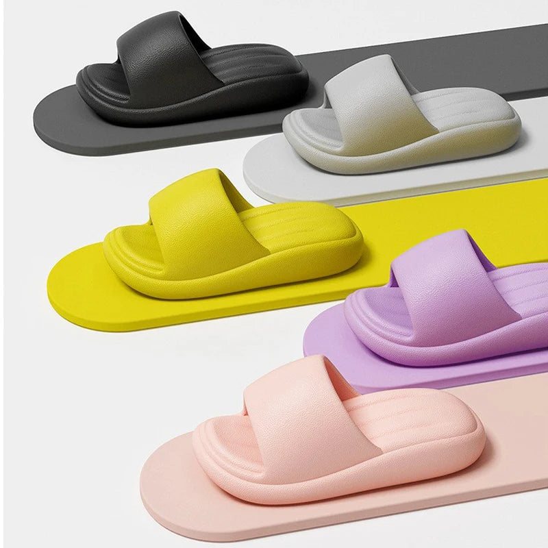 Breathable Platform Slides – Lightweight Cushion Sandals - Image 2