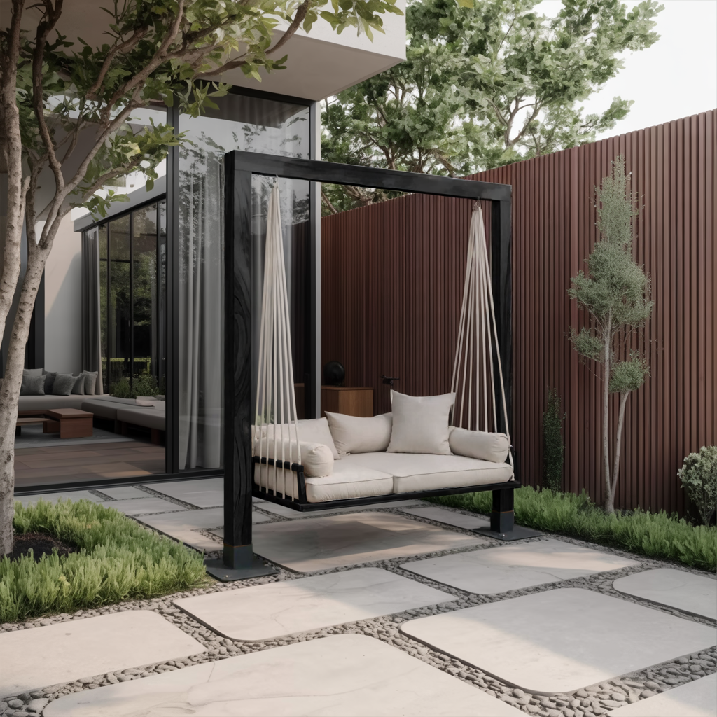 Modern Outdoor Daybed Swing For Poolside Or Garden - Image 4