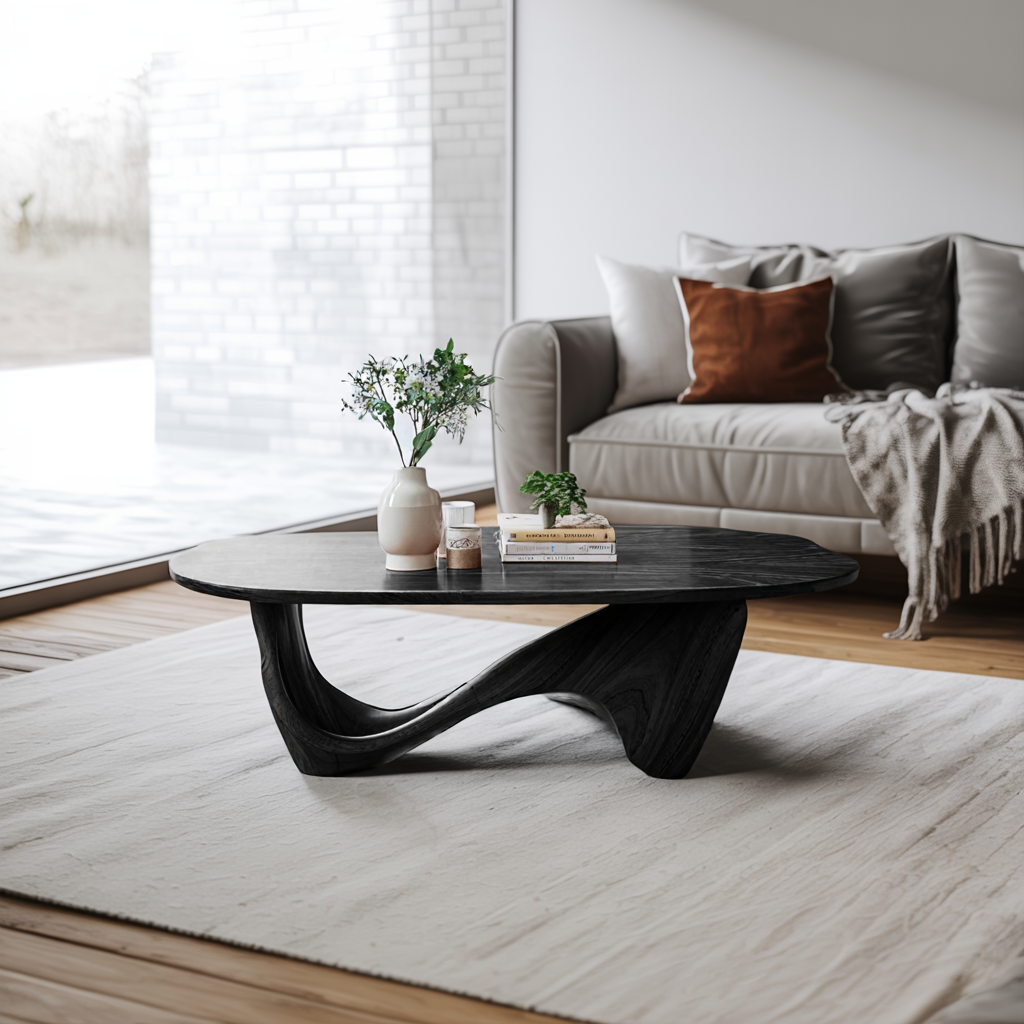 Rustic Solid Wood Table For Cozy Room Setup - Image 4