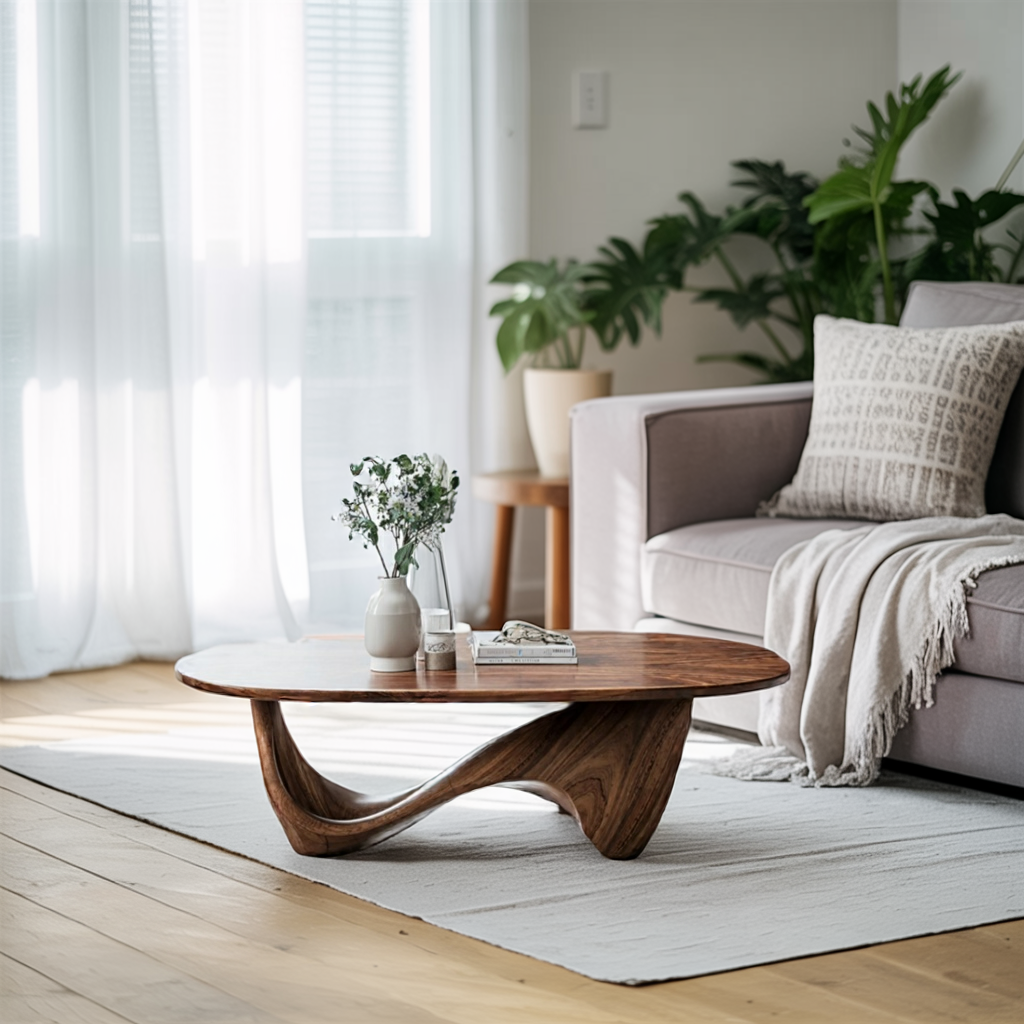 Rustic Solid Wood Table For Cozy Room Setup - Image 6