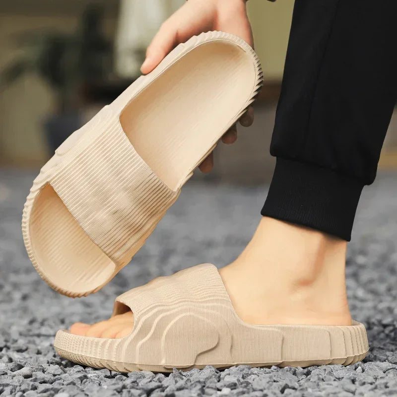 Platform Slides – Thick-Sole Cushion Sandals - Image 5