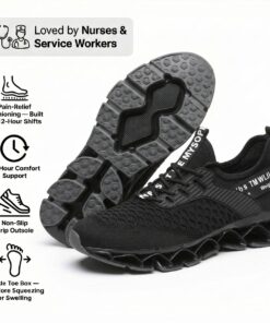 Reinforced Steel Toe Safety Boots – Durable Work Boots