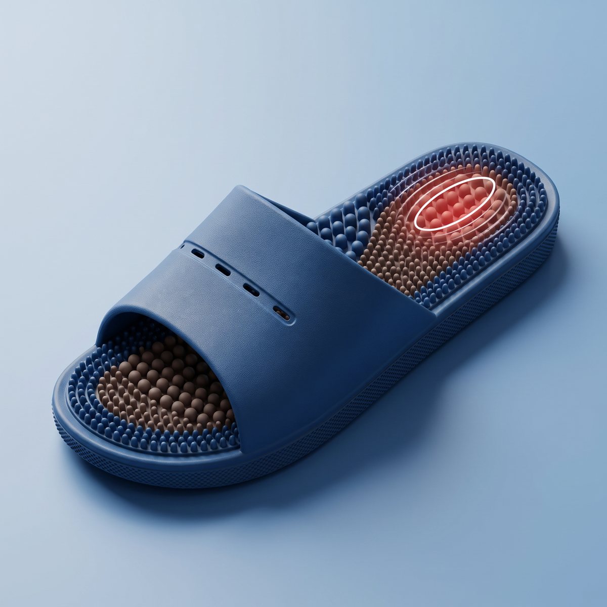Recovery Slides – Thick Cushion Heel-Comfort Sandals - Image 4