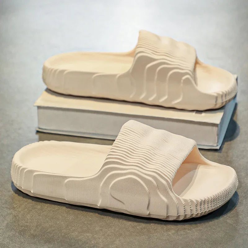 Platform Slides – Thick-Sole Cushion Sandals - Image 2