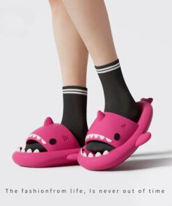 Shark Cloud Slides – Fun Cushioned Sandals