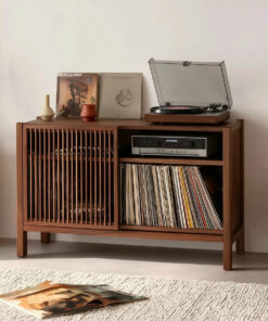 Handcrafted Record Player Stand