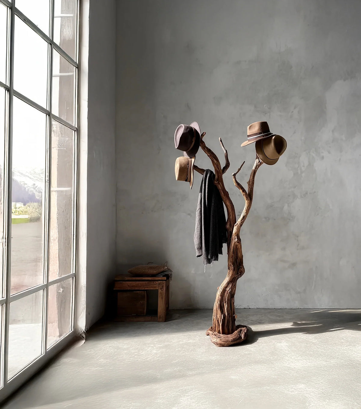 Natural Driftwood Coat Rack - Image 3