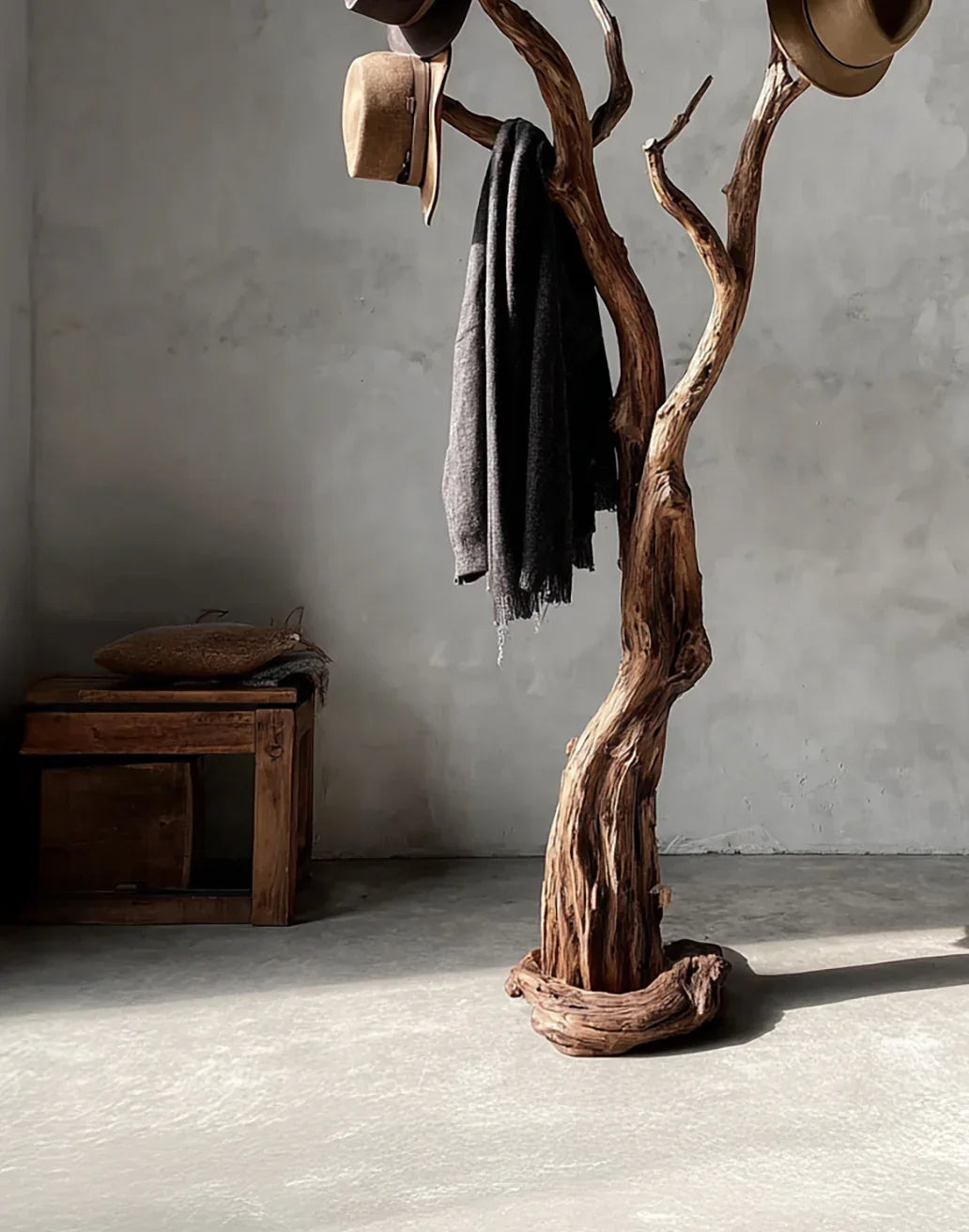 Natural Driftwood Coat Rack - Image 5