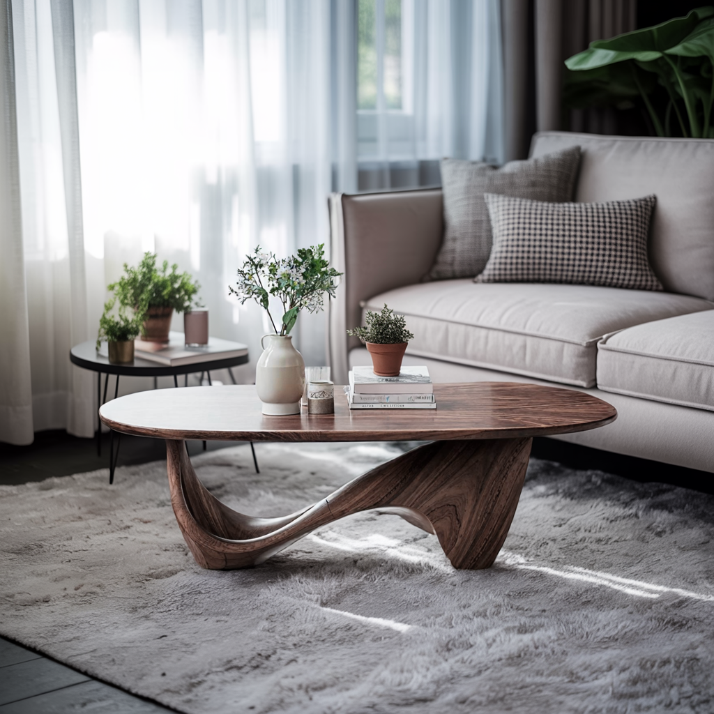 Rustic Solid Wood Table For Cozy Room Setup - Image 7